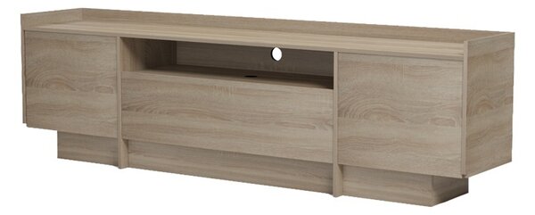 Comoda TV, Derden, Stejar, 197x38x58 cm