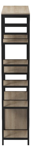 Raft bucatarie cu dulap, Ranea, Stejar, 85x32x150 cm