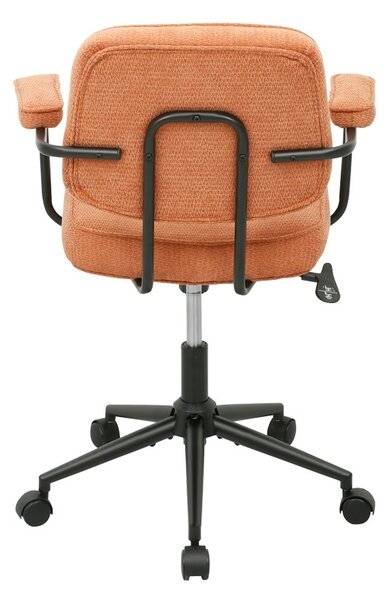 Scaun birou, Leberta R300, Teracota, 64x63.5x86 cm