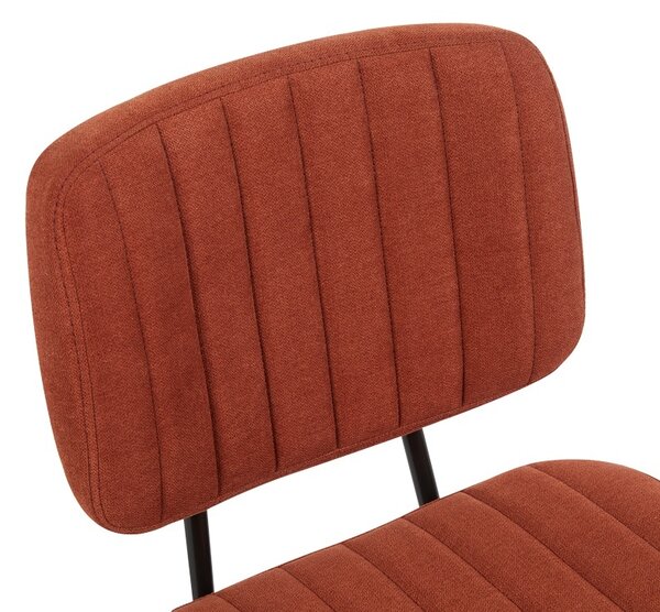 Scaun birou, Warra, Bordo, 50x52x86 cm
