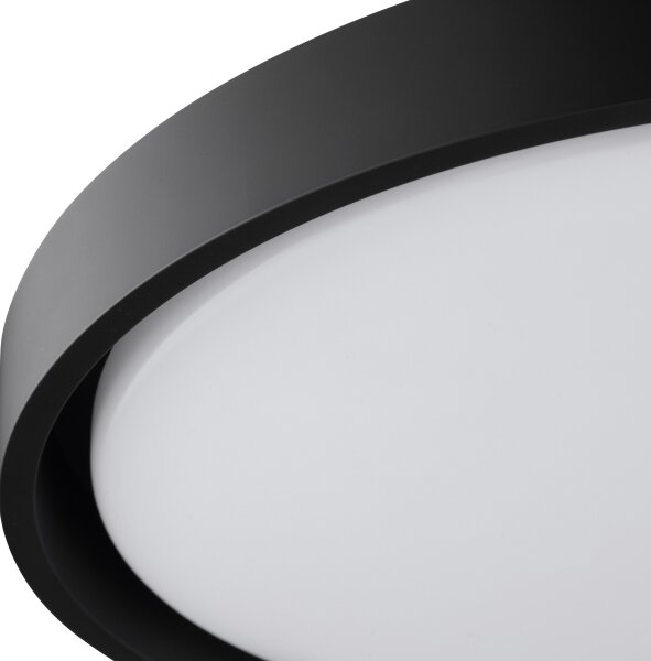 Brilliant - LED таванно осветително тяло SENORA LED/24W/230V 2700-6500K Ø 41 cm черно
