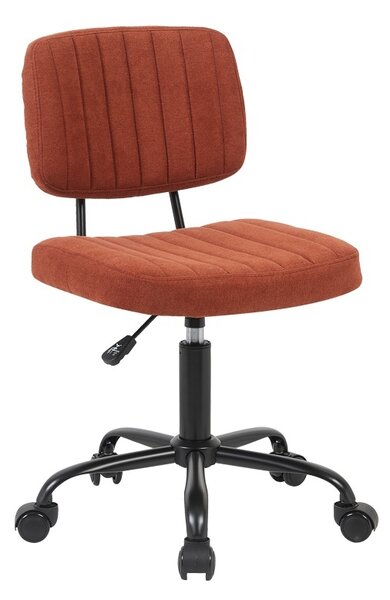 Scaun birou, Warra, Bordo, 50x52x86 cm
