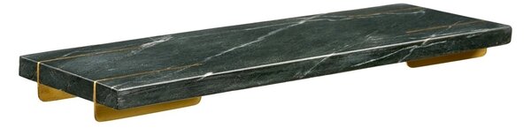 Декоративна тава „Diu“, черна, 12,5 × 38 × 3,5 см