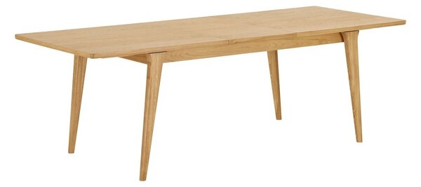 Set 7 piese Masa dining si scaune Darwin and Dunkirk, Natural, 59.5x75x80 cm