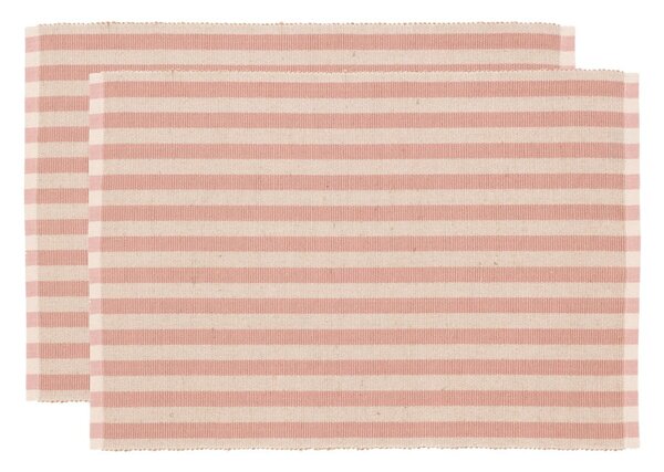 Платнена подложка за хранене 2 бр. 33x48 cm Statement Stripe - Södahl