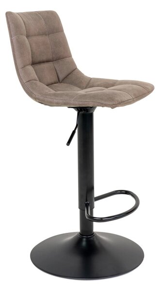 Scaun de bar tapitat Middelfart, Maro, 45x43x88/108 cm