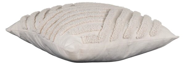 Perna decorativa Albany, Alb, 45x45 cm