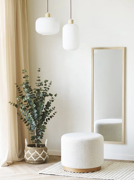 Oglinda de perete Scottsdale, Natural, 2.5x45x110 cm