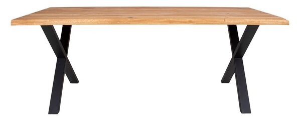 Masa dining Toulon, Natural, 200x95x75 cm