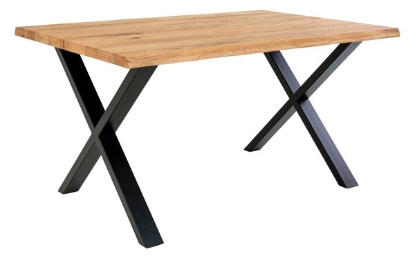 Masa dining Toulon, Natural, 140x95x75 cm