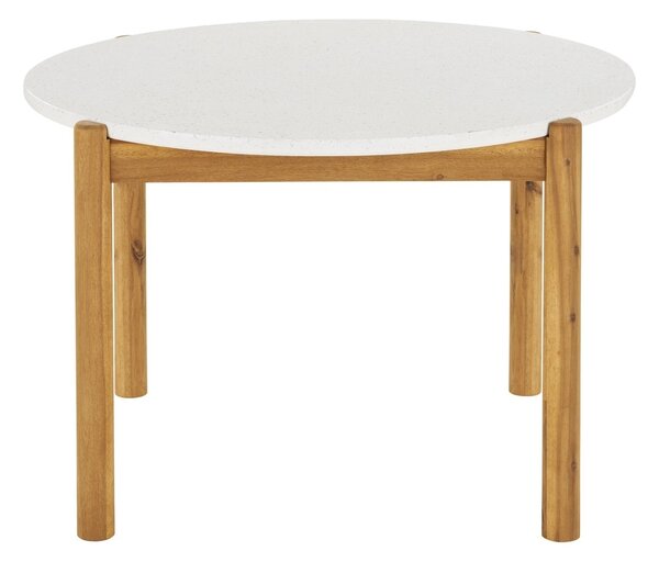 Masa dining Terracina, Natural, 120x120x76 cm