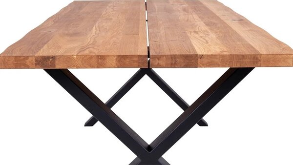 Masa dining Toulon, Natural, 200x95x75 cm