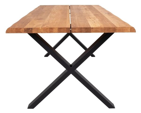 Masa dining Toulon, Natural, 200x95x75 cm