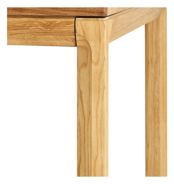 Masa dining Bowen, Natural, 320x100x75 cm, Stejar