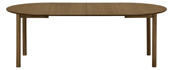 Masa dining Bundaberg, Natural inchis, 220x120x75 cm