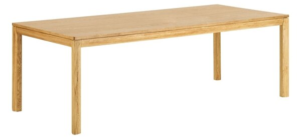 Masa dining Bowen, Natural, 320x100x75 cm, Stejar