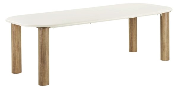 Masa dining Fondi, Nisip, 240x100x76 cm