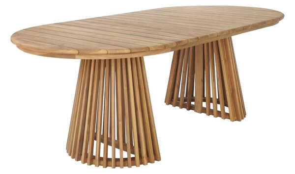 Masa dining Berja, Natural, 200x100x75 cm