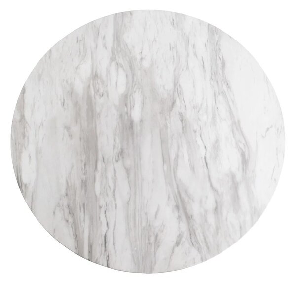 Masa dining Bolzano, Alb, 70x70x75 cm