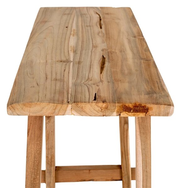 Masa consola Girona, Natural, 90x30x80 cm