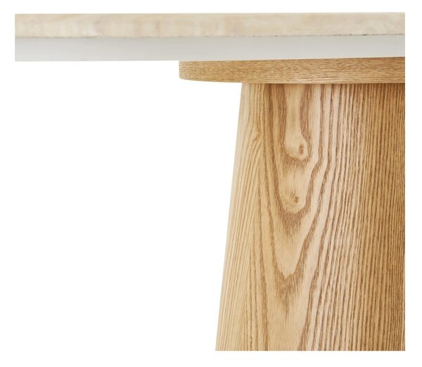 Masa consola Larvik, Bej, 40x130x78 cm