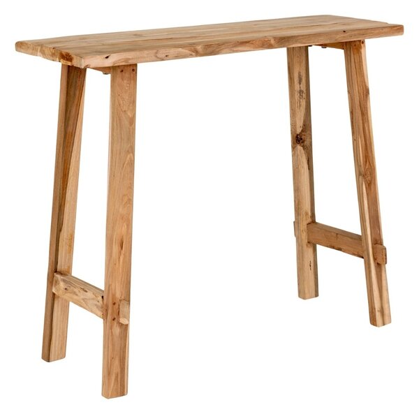 Masa consola Girona, Natural, 90x30x80 cm