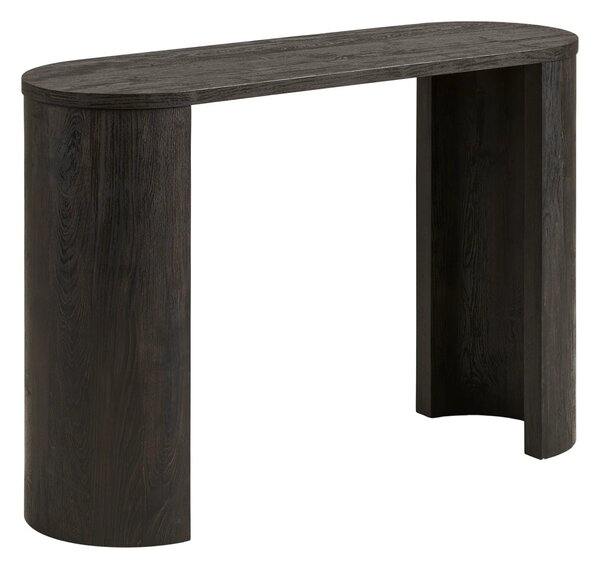 Masa consola Bibione, Maro inchis, 114x38x75 cm