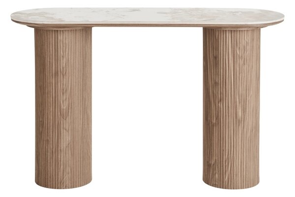 Masa consola Athens, Alb, 40x120x78 cm