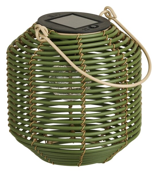 Lanterna Crewe, Verde, 15x15x15.5 cm