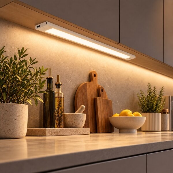 LED осветително тяло за под шкаф LED/18W/230V CCT 60 cm бяло