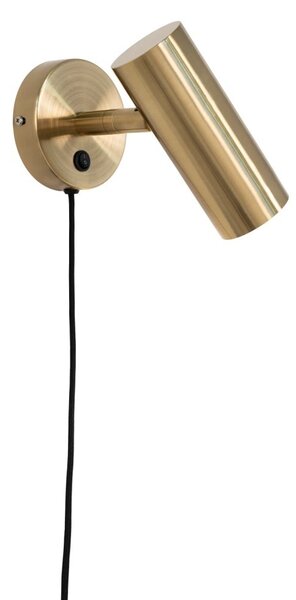 Lampa de perete Paris, Auriu, 15x10x22 cm