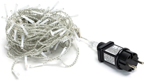 BRILAGI-LED Външна коледна гирлянда 600xLED/6W/8 функции 33x0,6m IP44 студено бяло