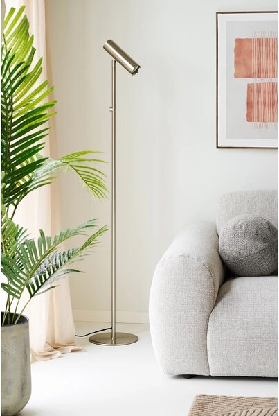 Lampa de podea Paris, Argintiu, 25x25x150 cm