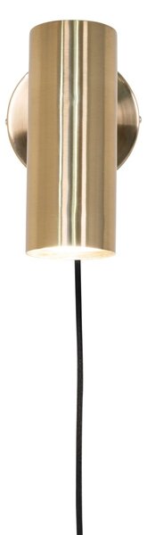 Lampa de perete Paris, Auriu, 15x10x22 cm