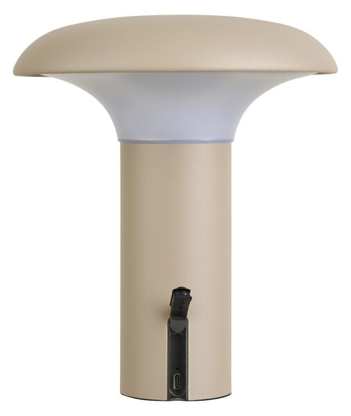 Lampa LED Ramsey, Bej, 18x18x21.5 cm