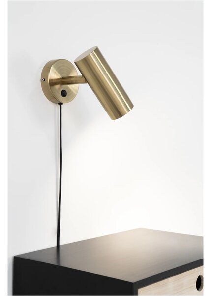 Lampa de perete Paris, Auriu, 15x10x22 cm
