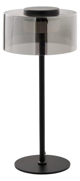 Lampa de masa Cholet, Negru, 20x20x45 cm