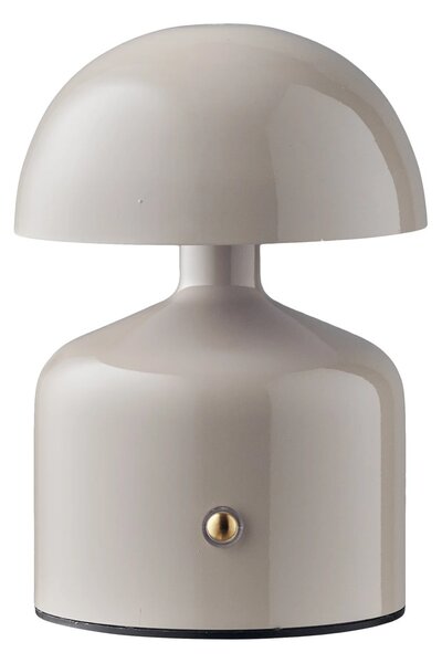 Lampa de masa Aulla, Gri, 10x10x13.5 cm