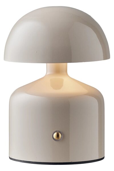 Lampa de masa Aulla, Gri, 10x10x13.5 cm