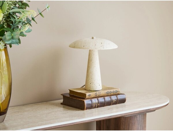 Lampa de masa Consett, Natural, 23x23x25.5 cm