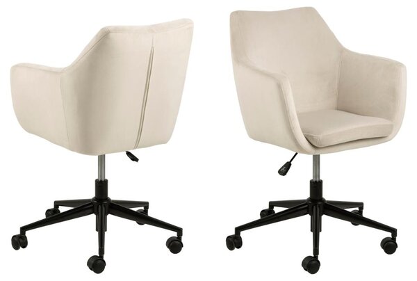 Scaun de birou Nora V2, Maro, 91x58x58 cm