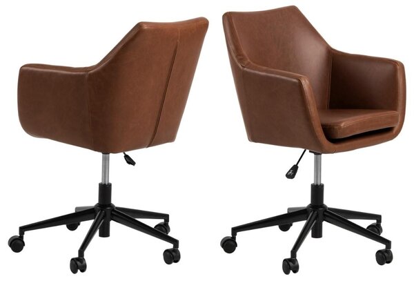 Scaun de birou Nora V1, Maro, 91x58x58 cm