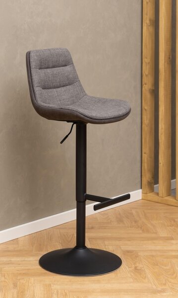 Комплект от 2 броя бар стола Adisa V1, сиви, 95x47x52,5 см