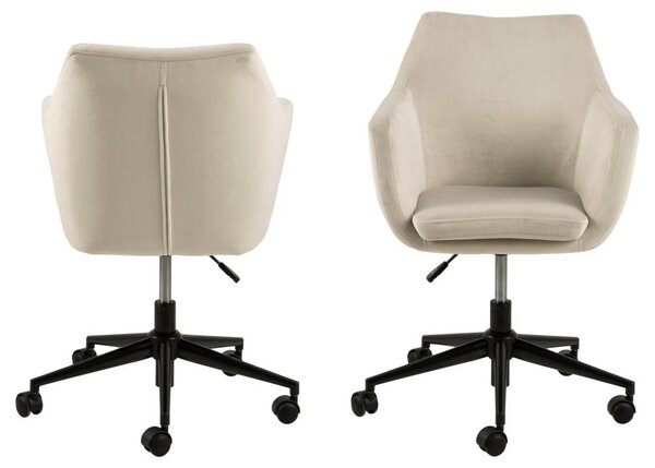 Scaun de birou Nora V2, Maro, 91x58x58 cm