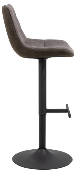 Комплект от 2 броя бар стола Adisa V1, сиви, 95x47x52,5 см