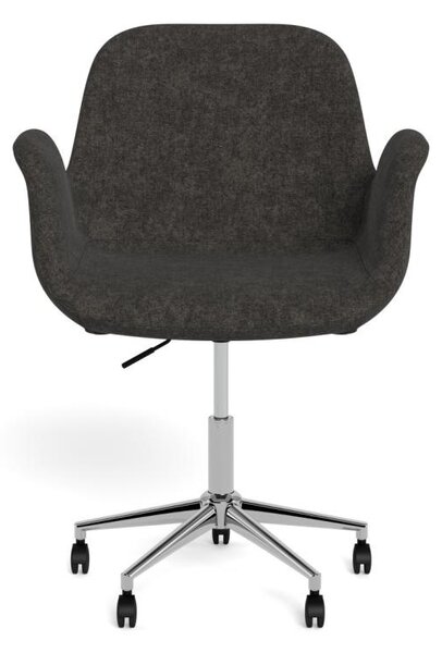 Scaun de birou Beth, Gri, 88x58x57.5 cm