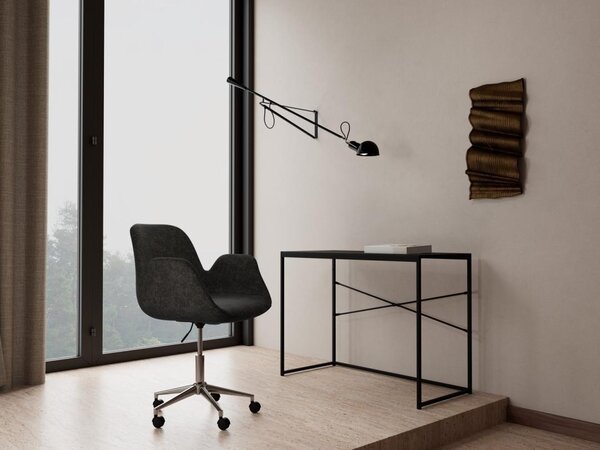 Scaun de birou Beth, Gri, 88x58x57.5 cm