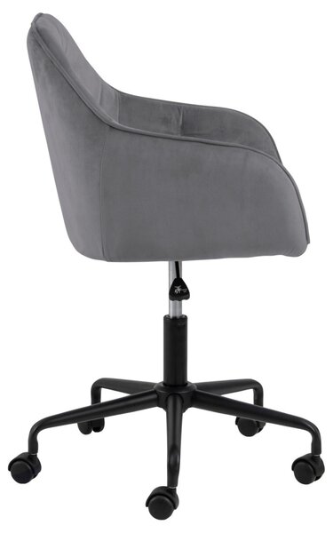 Scaun de birou Brooke, Gri, 88.5x59x58.5 cm