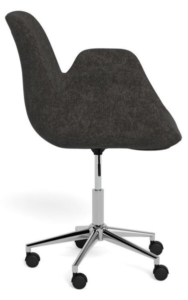 Scaun de birou Beth, Gri, 88x58x57.5 cm