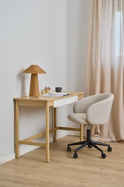 Scaun de birou Eleanor, Bej, 83x56x57 cm